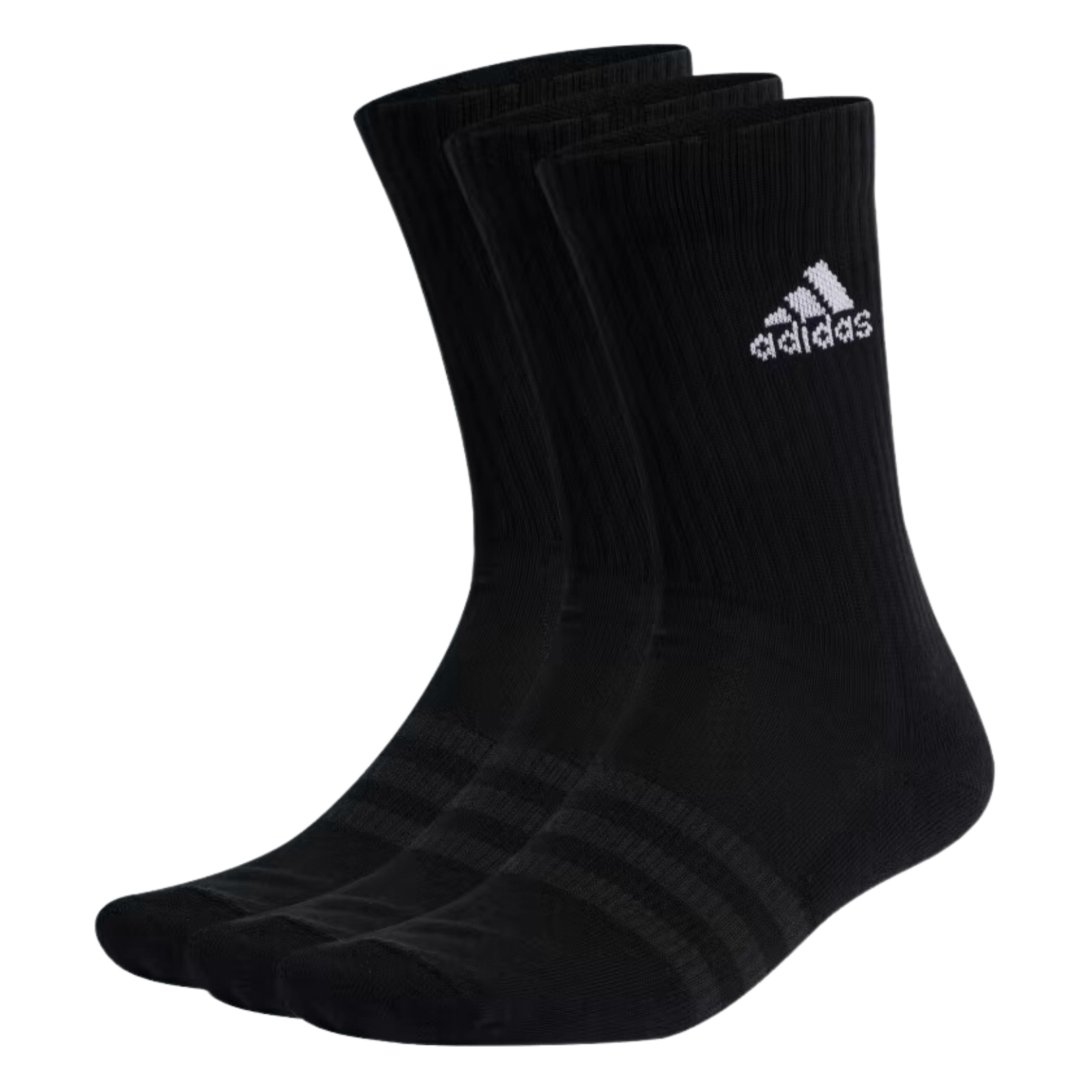 Adidas Cushioned Crew Socks 3-Pack Black